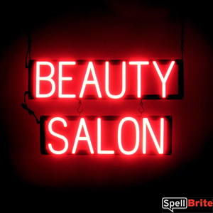 Beauty Salon Sign | SpellBrite LED Signs for Business