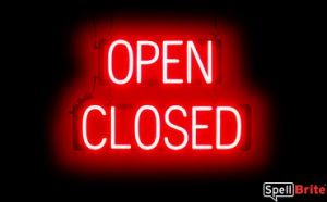 Open Closed Sign | LED Open Closed Signs for Business