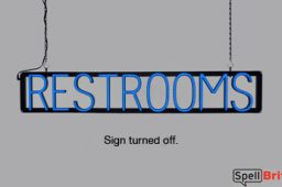 Restrooms Sign  Illuminated LED Signs for Businesses